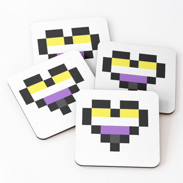 Item preview, Nonbinary Heart designed and sold by Nora Branning.