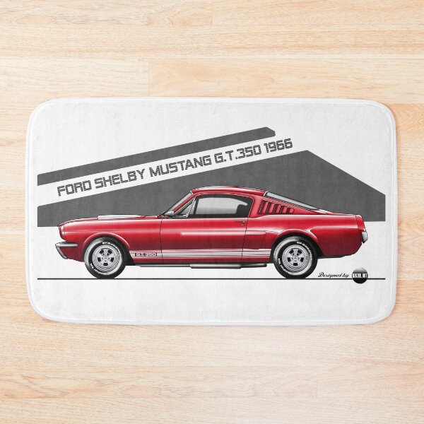 Item preview, Ford Shelby Mustang GT 350 Candy Apple Red / White Le Mans Stripes designed and sold by Azaziel.
