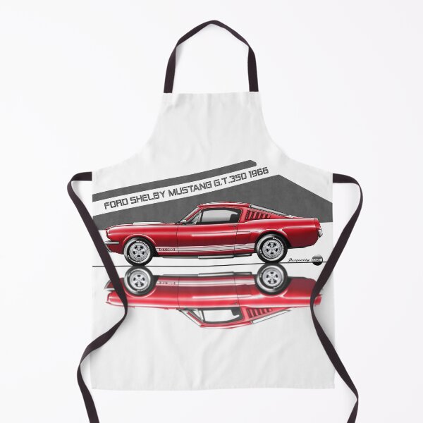 Item preview, Ford Shelby Mustang GT 350 Candy Apple Red / White Le Mans Stripes designed and sold by Azaziel.