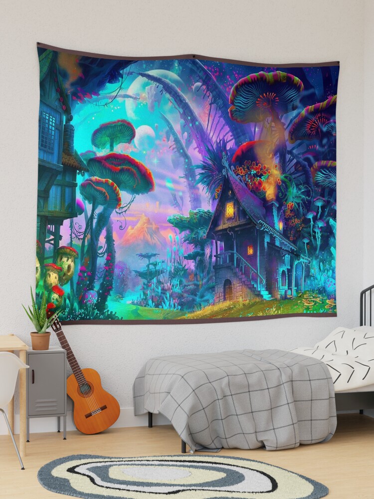 Trippy surreal abstract astral tapestry new arrivals