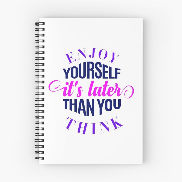 Item preview, Enjoy yourself it's later than you think Classic T-Shirt designed and sold by guesshirt.