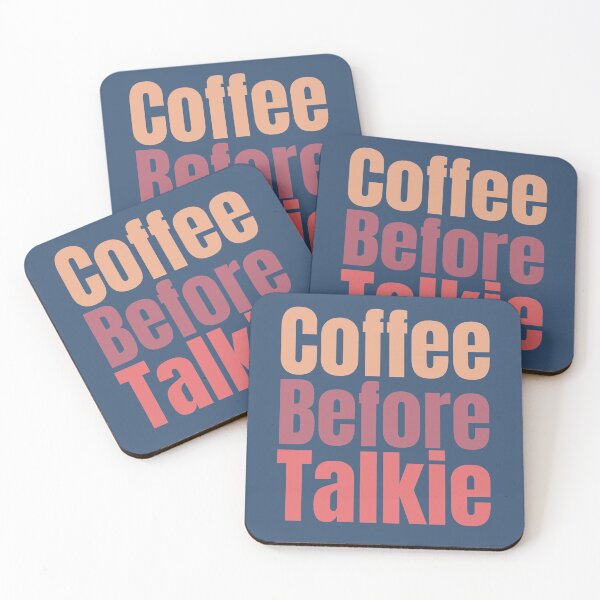 Item preview, Coffee Before Talkie designed and sold by hectorgool.