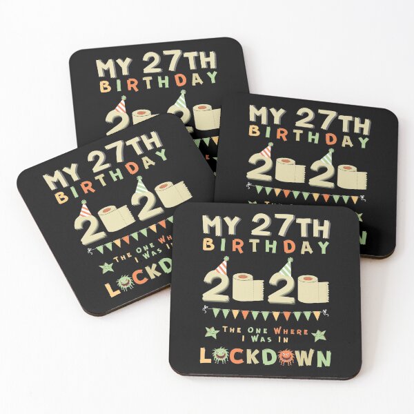 Item preview, 27th Birthday The One Where I Was In Lockdown 2020 designed and sold by amchtakkosa1.