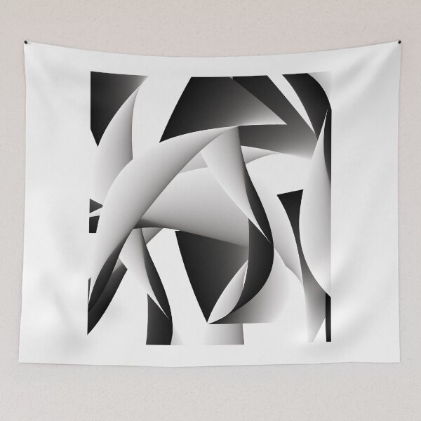 Item preview, Black and White swirl designed and sold by Artpatriot.