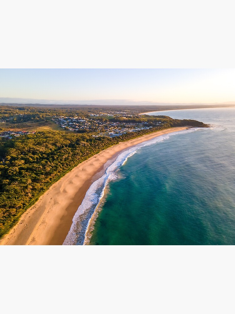 "Black Head Beach Sunrise" Poster by MichaelHeritage Redbubble
