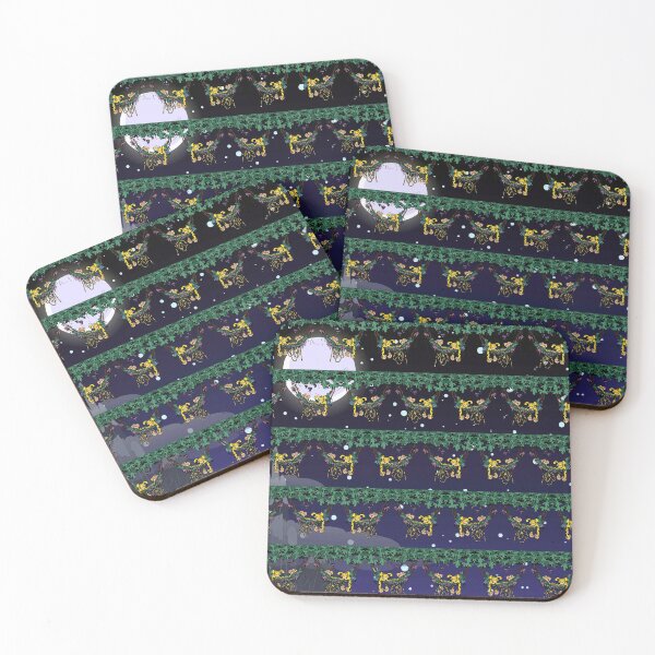 Item preview, Marsupilami in hammock / Night sky / Pattern designed and sold by Hubashop.