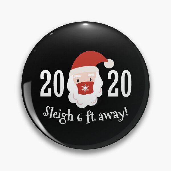 Item preview, Sleigh Stay 6 Feet Away Christmas 2020 Social Distancing designed and sold by RainbowPandas.