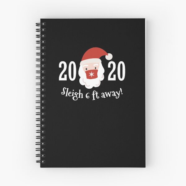 Item preview, Sleigh Stay 6 Feet Away Christmas 2020 Social Distancing designed and sold by RainbowPandas.