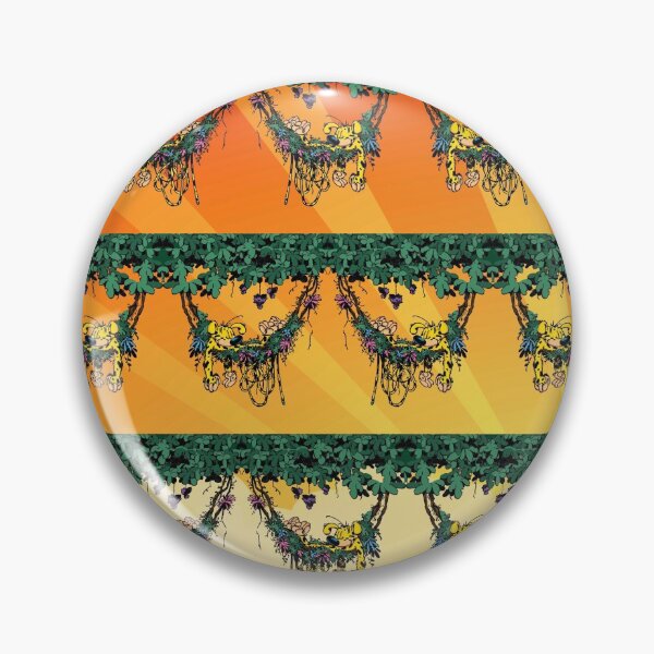 Item preview, Marsupilami in hammock / Sunset / Pattern designed and sold by Hubashop.