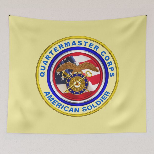 Item preview, Proud Army Quartermaster Corps Veteran  designed and sold by SoldierAlways.