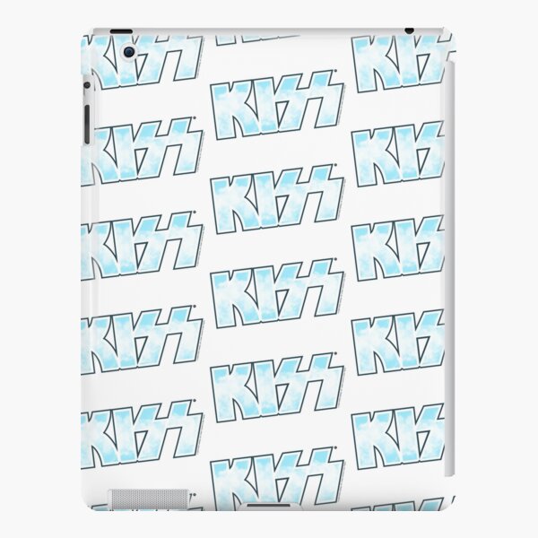 Clouds Blue Sky Kiss The Band Logo iPad Snap Case
