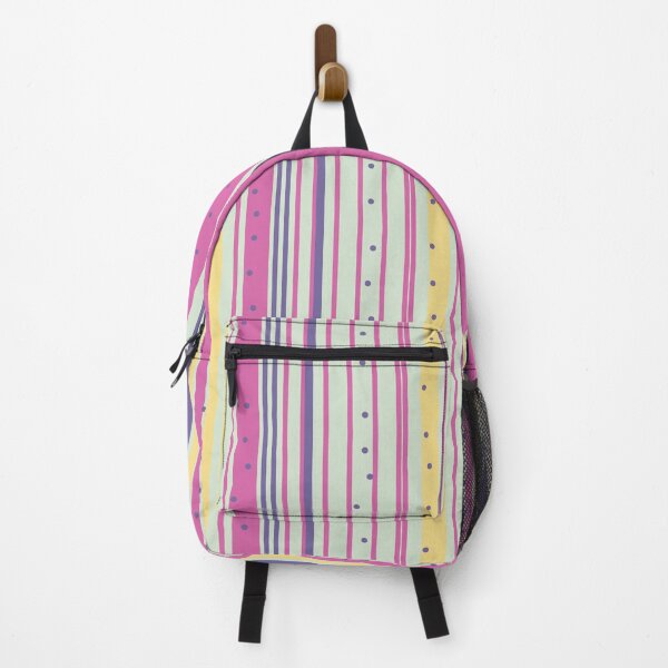 Item preview, Cotton candy stripes pink and yellow designed and sold by Meg M Studio.