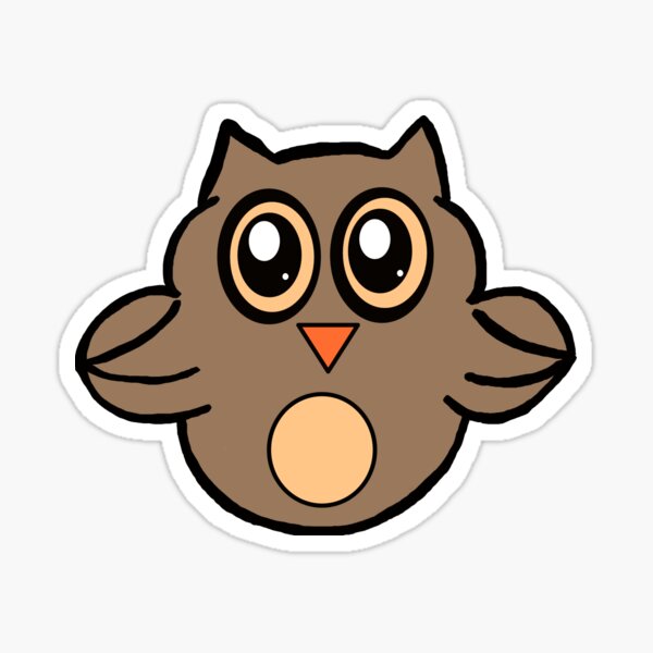 Lil Critters: Owsley The Owl Sticker