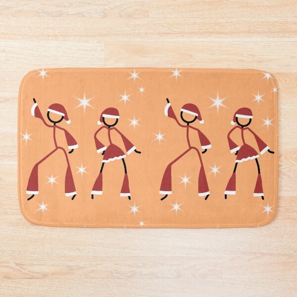 Item preview,  Stickman / Christmas Dancing designed and sold by LotusCreations.