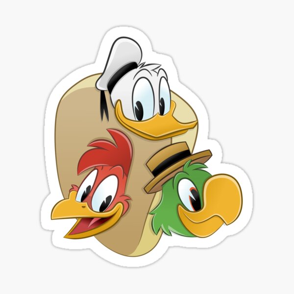 Three friends Sticker