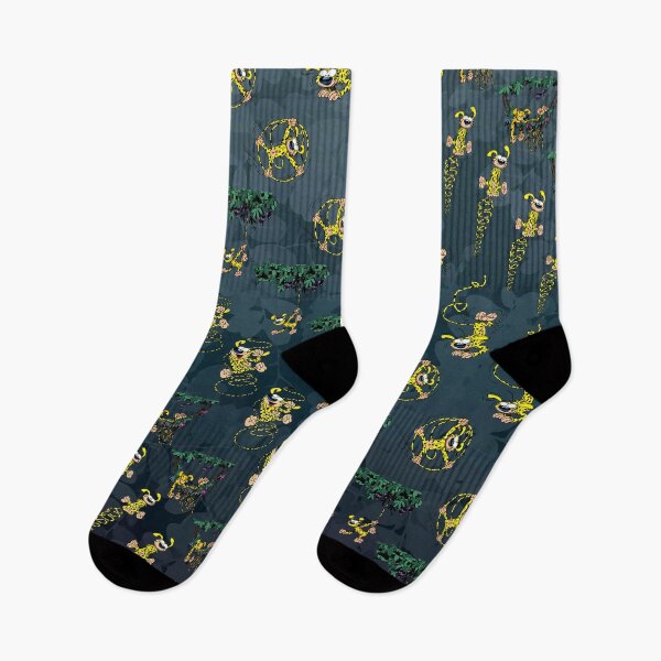 Item preview, Marsupilami Tuti 2 / Dark grey design / Pattern designed and sold by Hubashop.