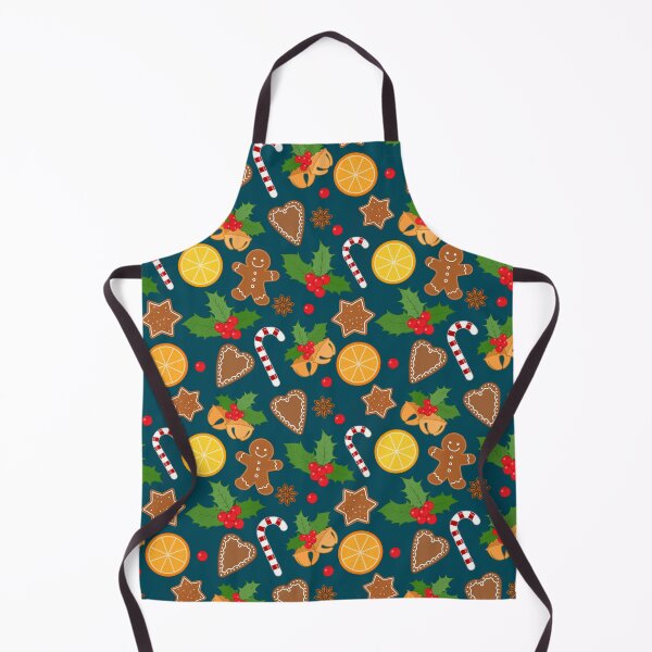 Item preview, Cute Christmas Gingerbread Man Holiday pattern designed and sold by KennefRiggles.