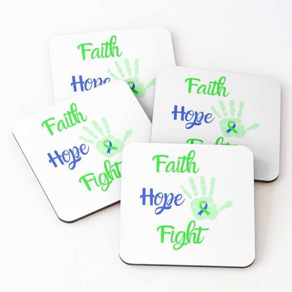 Item preview, Faith Hope Fight Motivation IIH Awareness  designed and sold by Sweet-A-Dsignz.