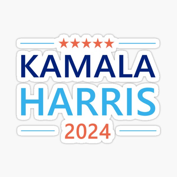 Kamala Harris 2024 Sticker For Sale By Kiwi91 Redbubble   St,small,507x507 Pad,600x600,f8f8f8 