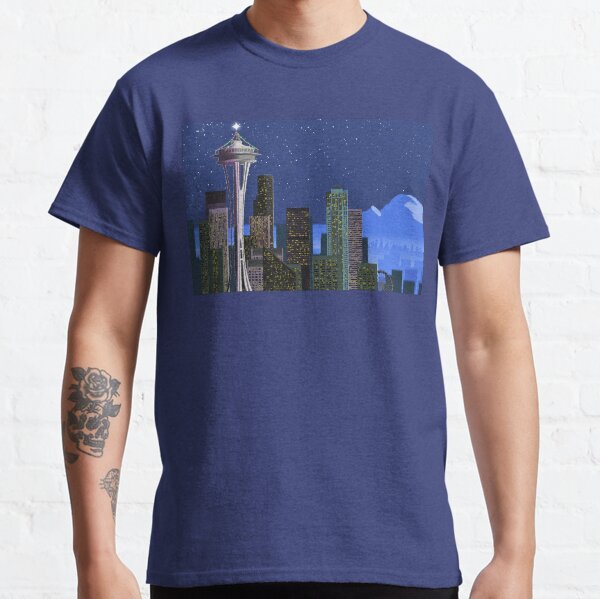 Christmas in Seattle Classic T-Shirt