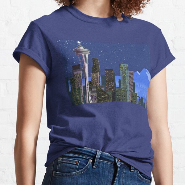 Christmas in Seattle Classic T-Shirt