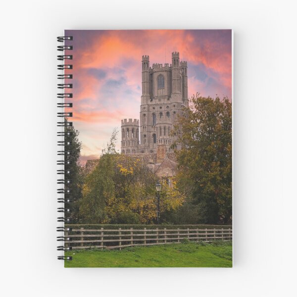 Item preview, Atardecer Torre Oeste de la Catedral de Ely designed and sold by Alison and Christine Whelan.