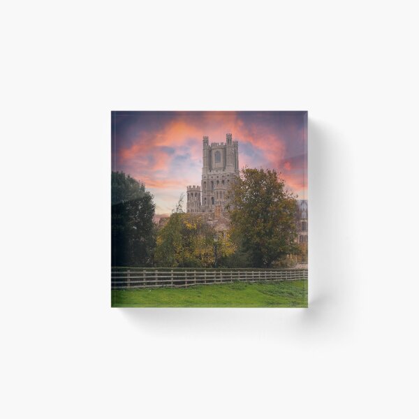 Item preview, Ely Cathedral West Tower Sunset designed and sold by Alison and Christine Whelan.