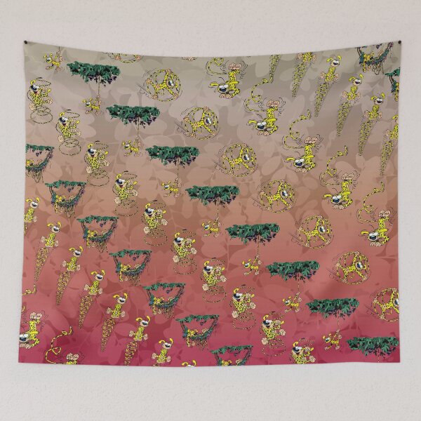 Item preview, Marsupilami Tuti 2 / Camel red design / Pattern designed and sold by Hubashop.