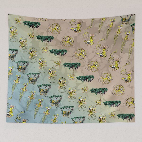 Item preview, Marsupilami Tuti 2 / Pastel rainbow design / Pattern designed and sold by Hubashop.