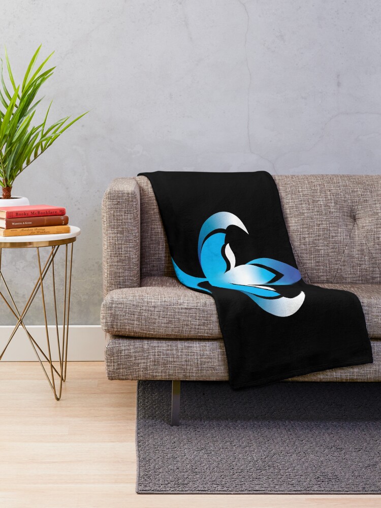Alternate view of Lady Irene aphmau Throw Blanket