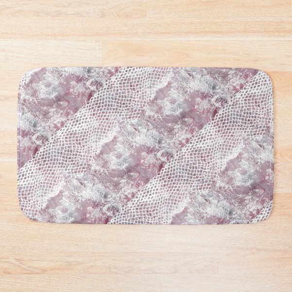 Item preview, Diagonal Mesh Monoprint designed and sold by pear-la.