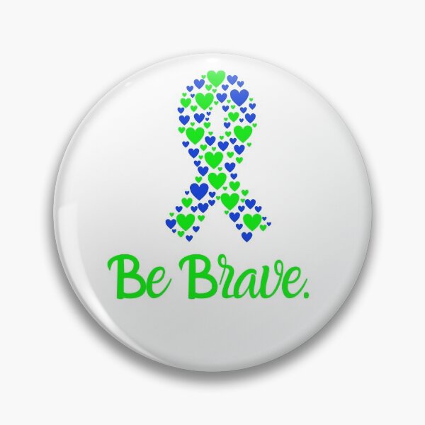 Item preview, Be Brave Motivation IIH Awareness  designed and sold by Sweet-A-Dsignz.