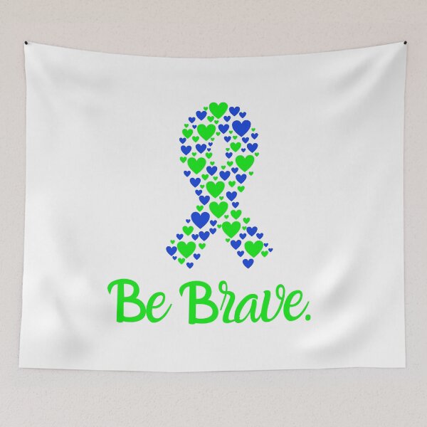 Item preview, Be Brave Motivation IIH Awareness  designed and sold by Sweet-A-Dsignz.