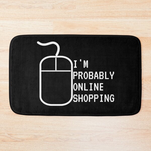 Item preview, Copy of i'm probably online shopping new design designed and sold by Rokay Arts.