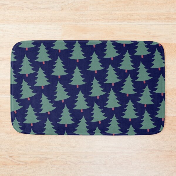 Item preview, Christmas Tree Pattern Blue designed and sold by ckylin.