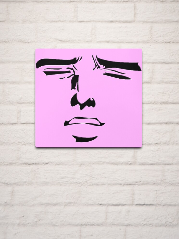 Yaranaika? (や ら な い) Anime Meme Face | Art Board Print