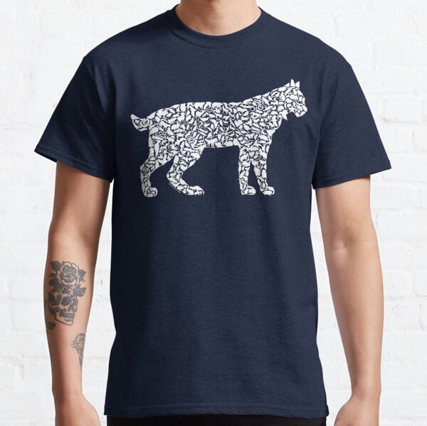 Bobcat Art made from California Animals Classic T-Shirt