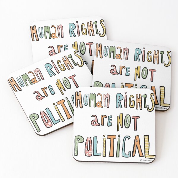 Item preview, Human Rights are NOT Political designed and sold by lovely-lolo.