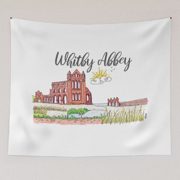 Item preview, Whitby Abbey designed and sold by LouiseFranksArt.