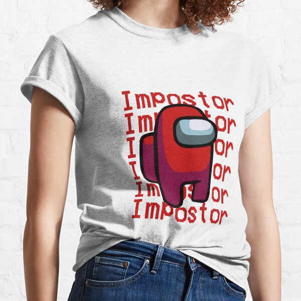 Among Us Red Imposter Tshirt Classic T-Shirt