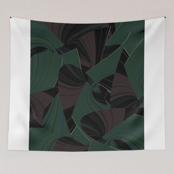 Item preview, Green Black swirl designed and sold by Artpatriot.