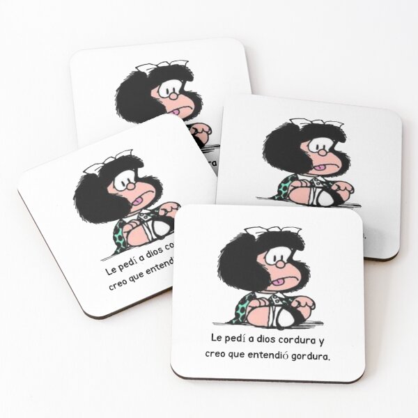 Item preview, Le pedí a dios funny Mafalda designed and sold by Elena's Shop.