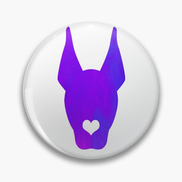 Item preview, funny doberman pinscher heart dog watercolor   designed and sold by alaechamlal.