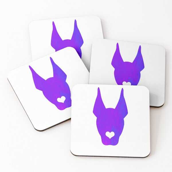 Item preview, funny doberman pinscher heart dog watercolor   designed and sold by alaechamlal.
