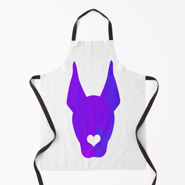 Item preview, funny doberman pinscher heart dog watercolor   designed and sold by alaechamlal.