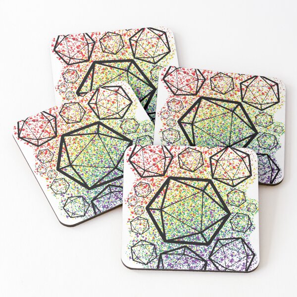 Item preview, Rainbow D20's designed and sold by hdport.