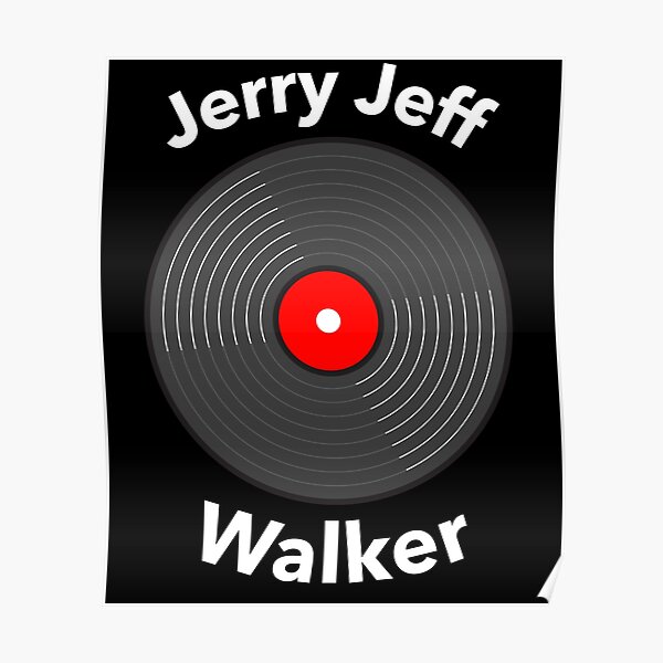 &ldquo;Jerry Jeff Walker&rdquo; Poster for Sale by TrendKing | Redbubble
