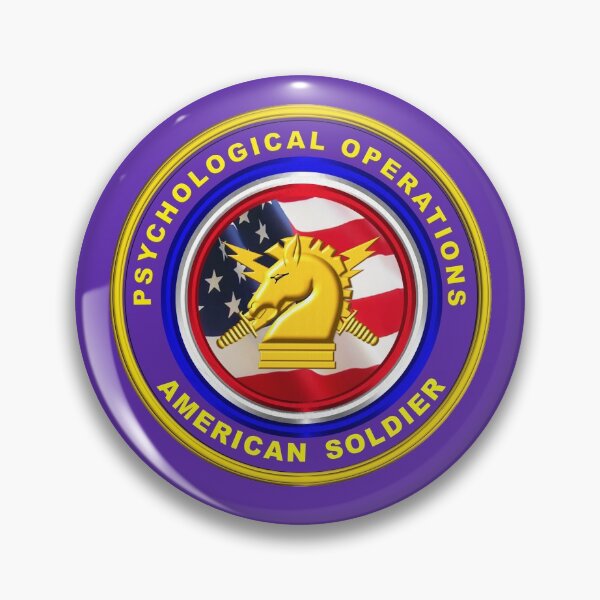 Item preview, Proud Army Psychological Operations Veteran  designed and sold by SoldierAlways.