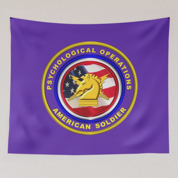 Item preview, Proud Army Psychological Operations Veteran  designed and sold by SoldierAlways.