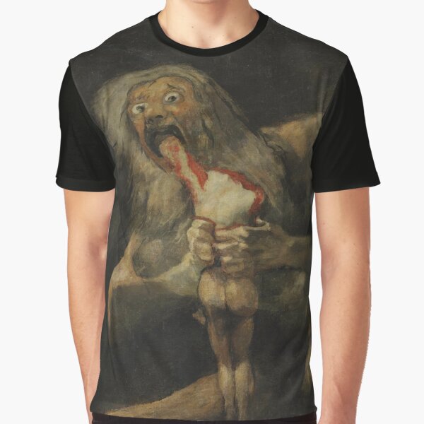 Artikel-Vorschau von Saturn verschlingt seinen Sohn von Francisco Goya (ca. 1819–1823), designt und verkauft von DotorEaon.
